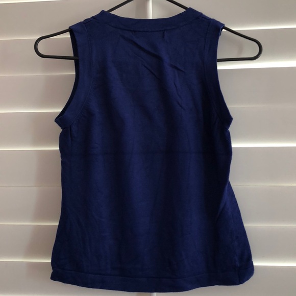 [5 for $25] Navy sweater tank - Picture 3 of 3